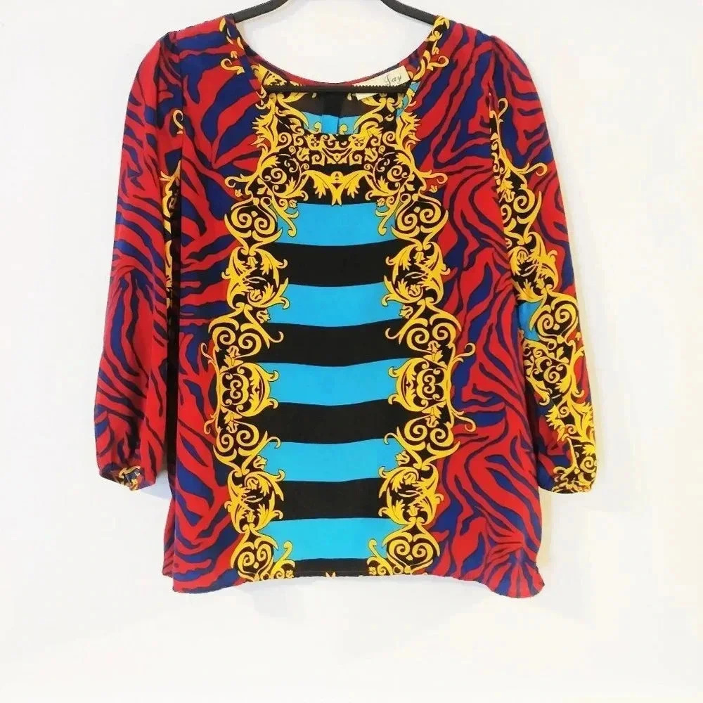 Jay Print Blouse‎